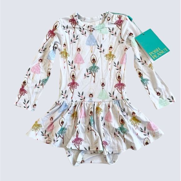 Posh Peanut Noel Bodysuit‎ Twirl - Picture 2 of 3